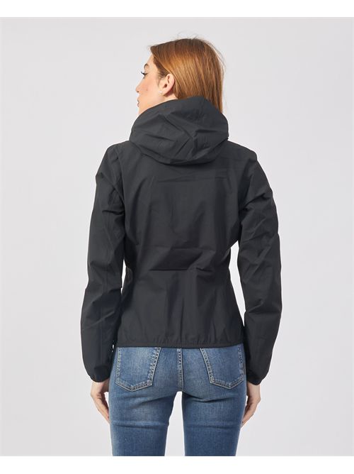 Llily K-way women's short jacket with hood K-WAY | K5127LW-LILY STRETCHUSY